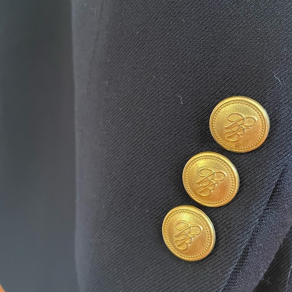 Brooks Brothers Brookease 46 R navy sport coat - Picture 3 of 5